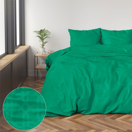 Dekbedovertrek groen